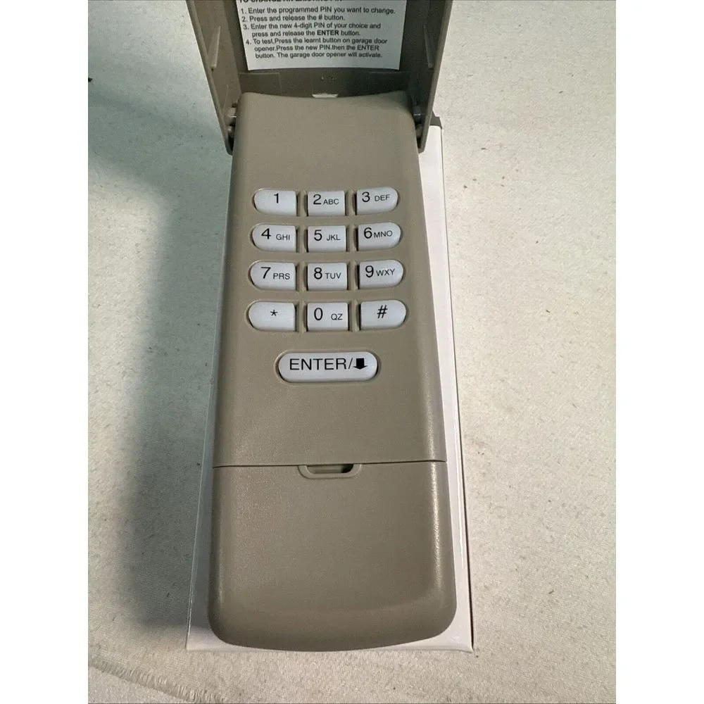 Universal Garage Door Opener Remote Keypad Compatible w/ Main Brands‎